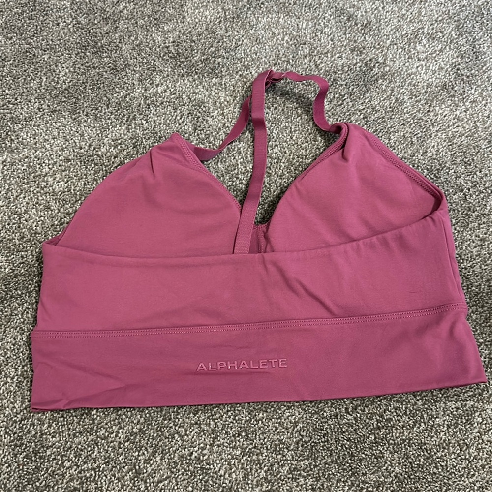 Alphalete Mauve/Pink Sports Bra